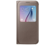 Samsung S View Cover do S6 Złote G920 - 229393 - zdjęcie 1